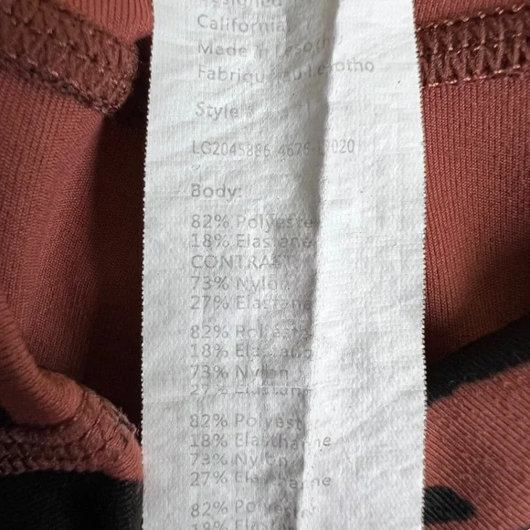 Fabletics PureLuxe Twist Leggings Womens Size XS Brown Black - Picture 12 of 15